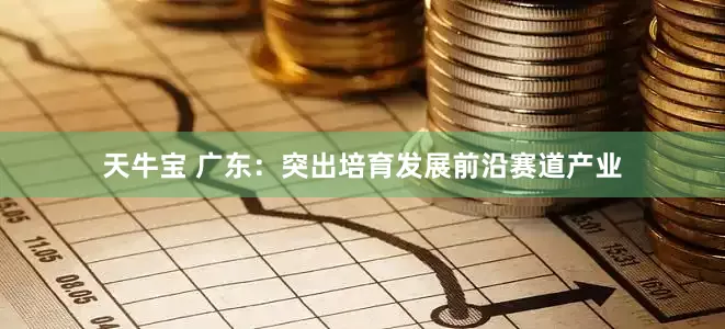 天牛宝 广东：突出培育发展前沿赛道产业