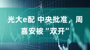 光大e配 中央批准，周喜安被“双开”